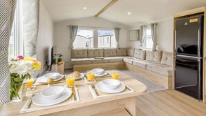 Unclassified image, 2 of 10, button - Silver Caravan with parking & decking 6 (Skegness)
