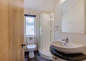 Bathroom - Prestige Lodge with parking, ensuite & decking (Skegness)