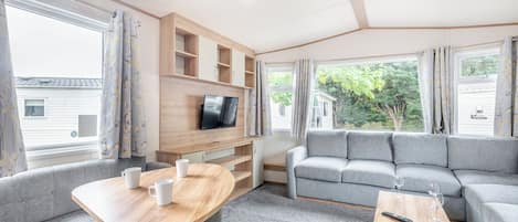 Living Room, Living Dining Room, House