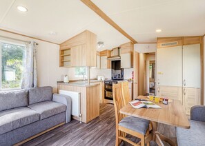 Interior - Silver Caravan with parking (Porthcawl)