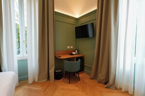 標準雙人房, 花園景觀 | 低過敏寢具、羽絨被、迷你吧、客房內保險箱