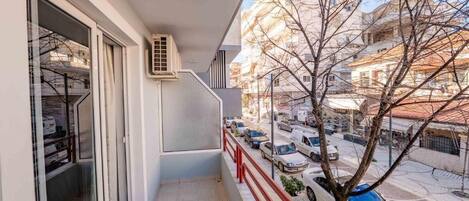 Habitación estándar con 2 camas individuales, balcón | Terraza o patio