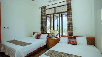 Family Double or Twin Room, 2 Bedrooms, River View | Wi-fi percuma