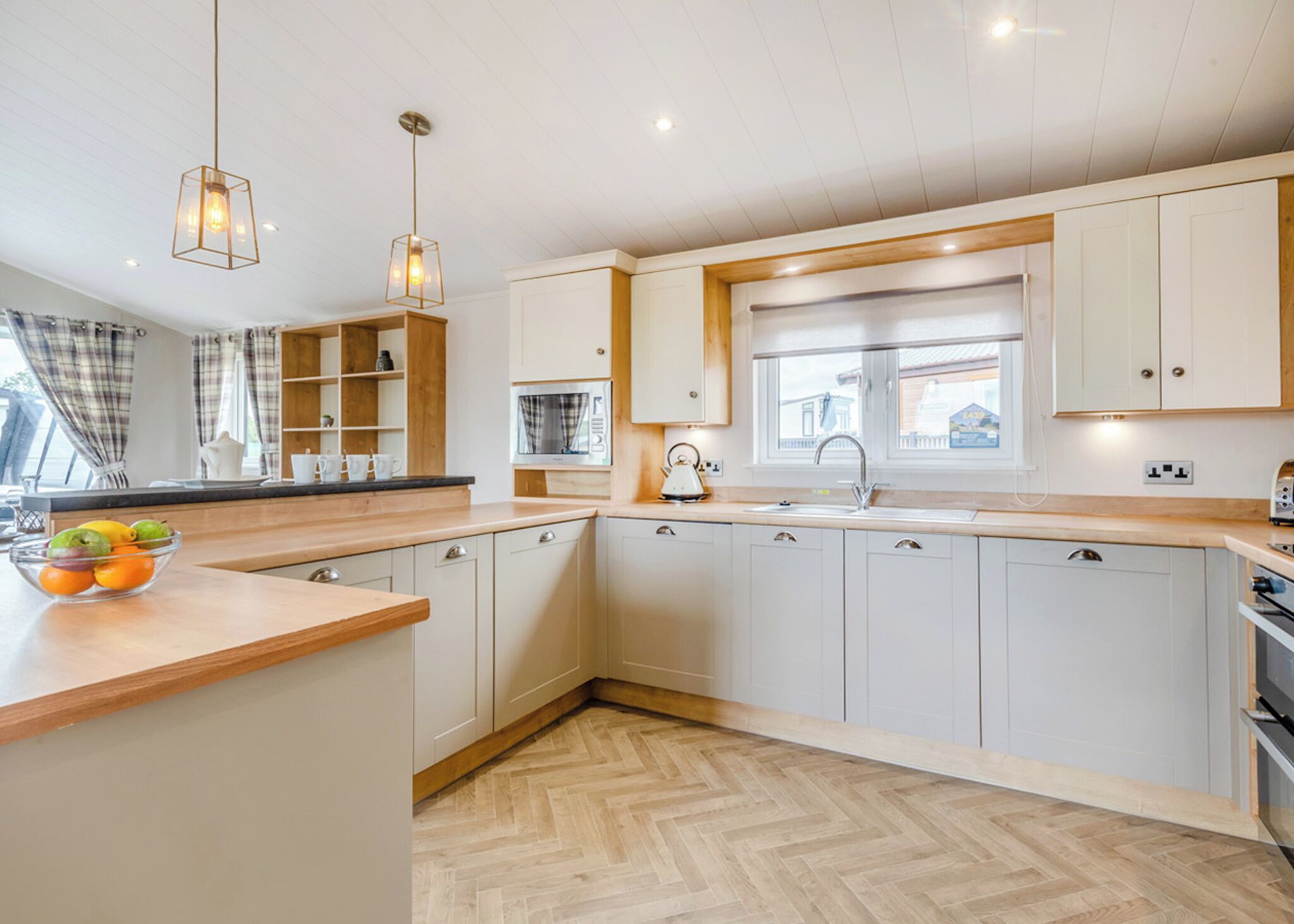 Fridge, oven, stovetop, toaster