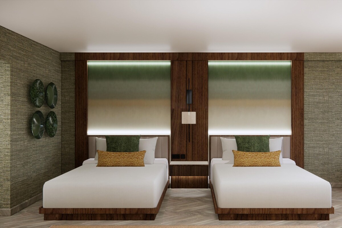 2 Queen Beds