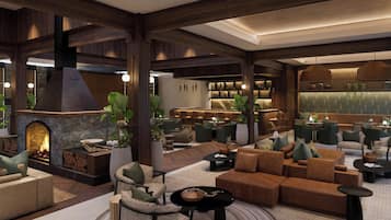 55-inch flat-screen TV with cable channels, heated floors, offices