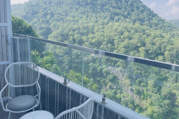 Familienzimmer | Blick vom Balkon