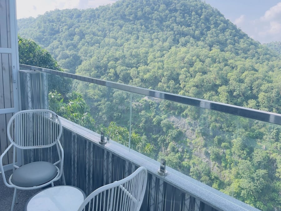 Quarto família | Vista da sacada