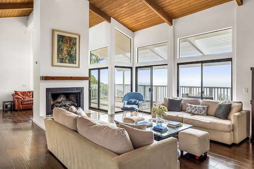 Oceanfront Retreat + Pool + Ocean Views | Pacific View Malibu by AvantStay