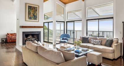 Oceanfront Retreat + Pool + Ocean Views | Pacific View Malibu by AvantStay