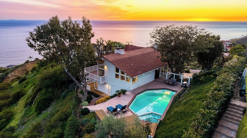 Oceanfront Retreat + Pool + Ocean Views | Pacific View Malibu by AvantStay
