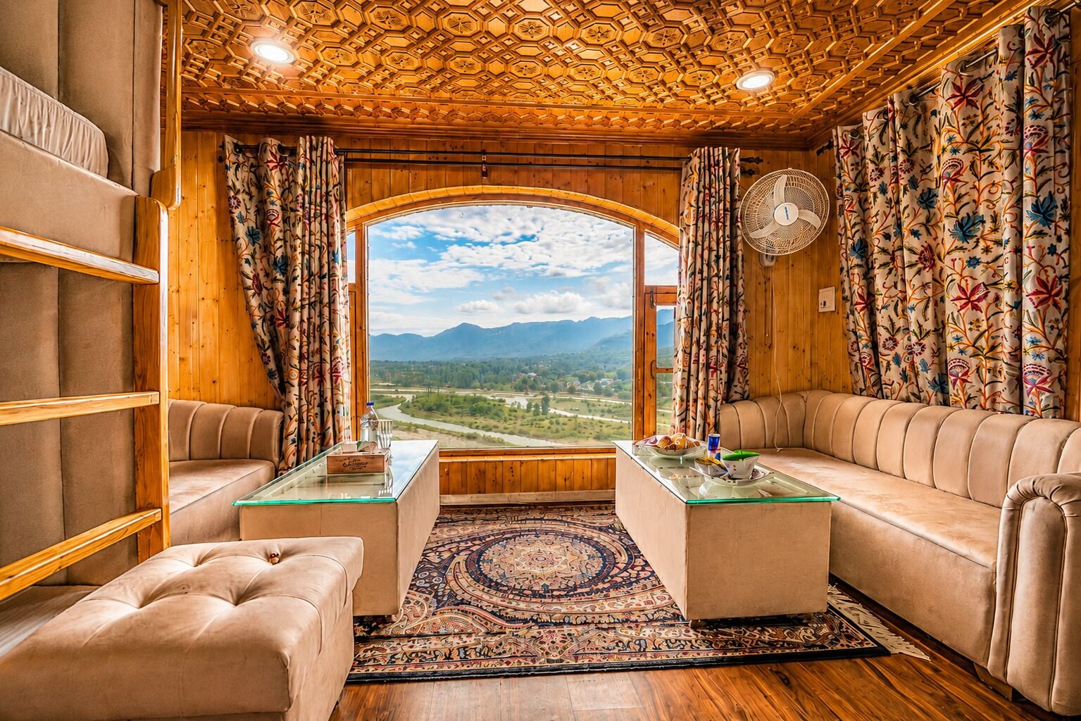 Family Quadruple Room, Multiple Beds, Balcony, Valley View | Desk, laptop workspace, free WiFi, bed sheets