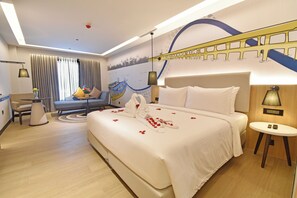 In-room safe, iron/ironing board, WiFi, bed sheets - Hotel Sands Point (Puducherry)