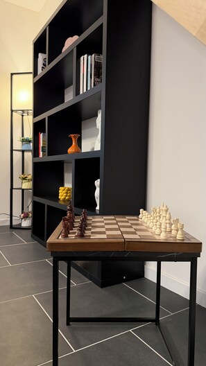 Games room - Duplex 4 people 2 bedrooms, table soccer netflix Fully equipped (Belleville-sur-Meuse)