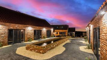 Dobbeltrom – superior, bakgårdsutsikt | Terrasse/patio