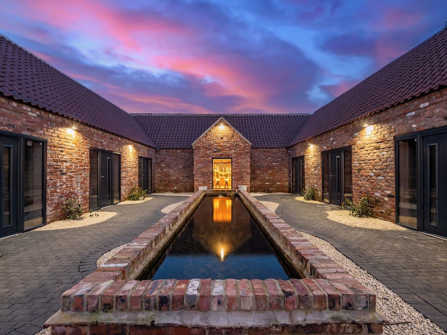 Voorkant van accommodatie