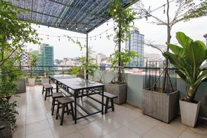 Terrasse sur le toit