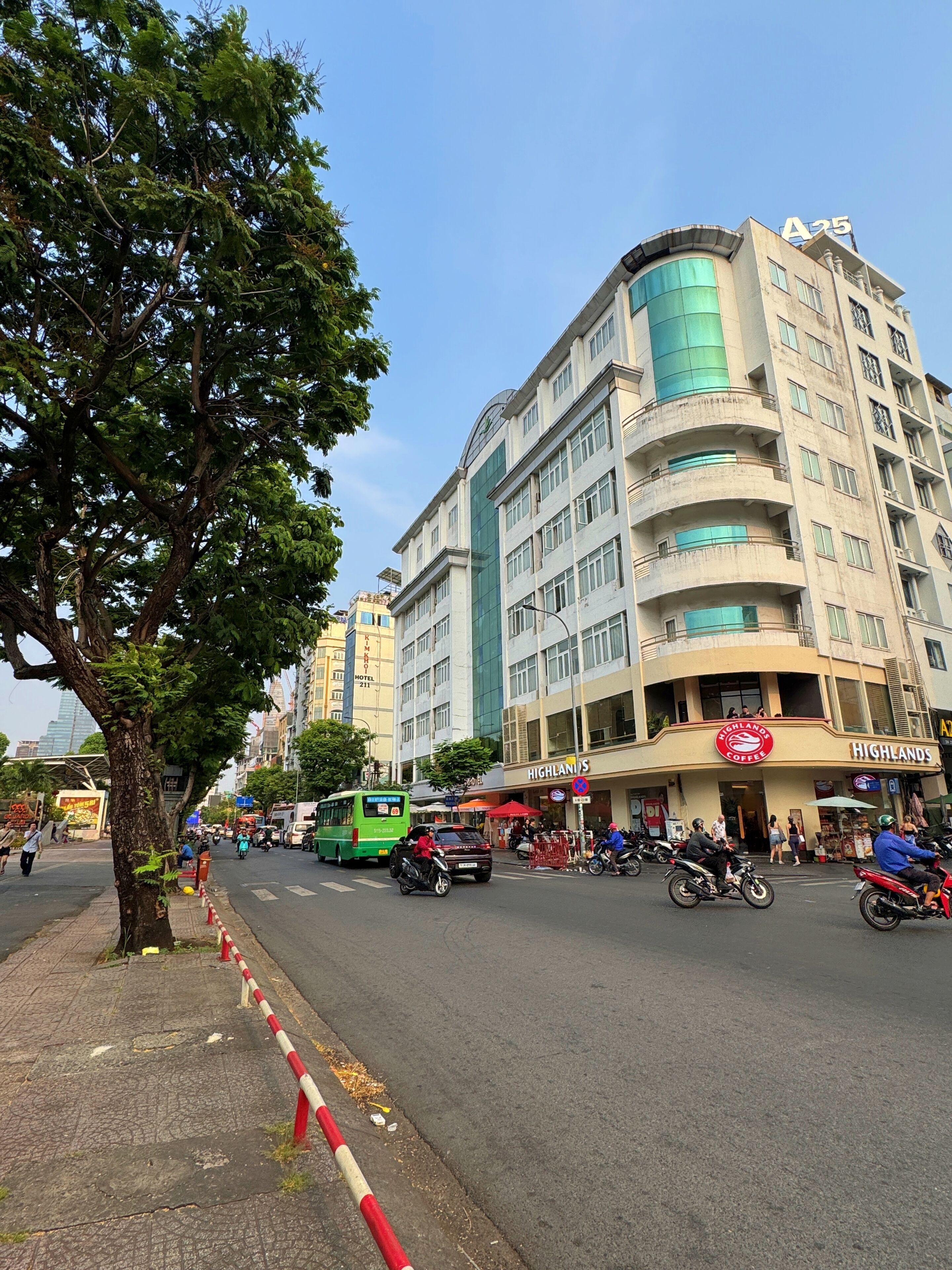 Näkymä majoituspaikasta