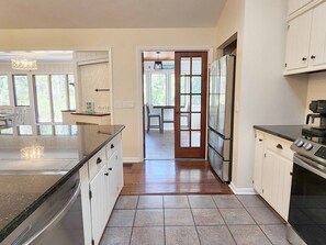Fridge, microwave, oven, dishwasher - Sandstorm-New for 2026, Pet Friendly Home with Great Outdoor Space (Pawleys Island)