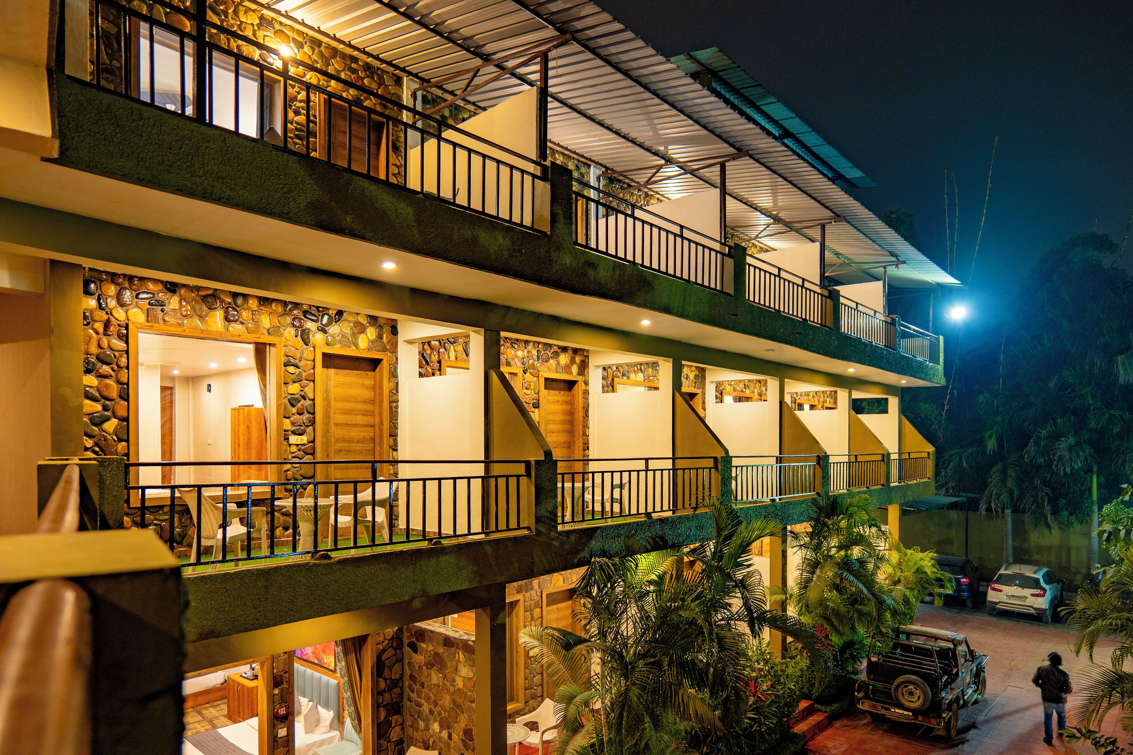 Fachada del alojamiento