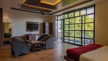 Quarto superluxo, sacada, vista para o rio | Vista do quarto