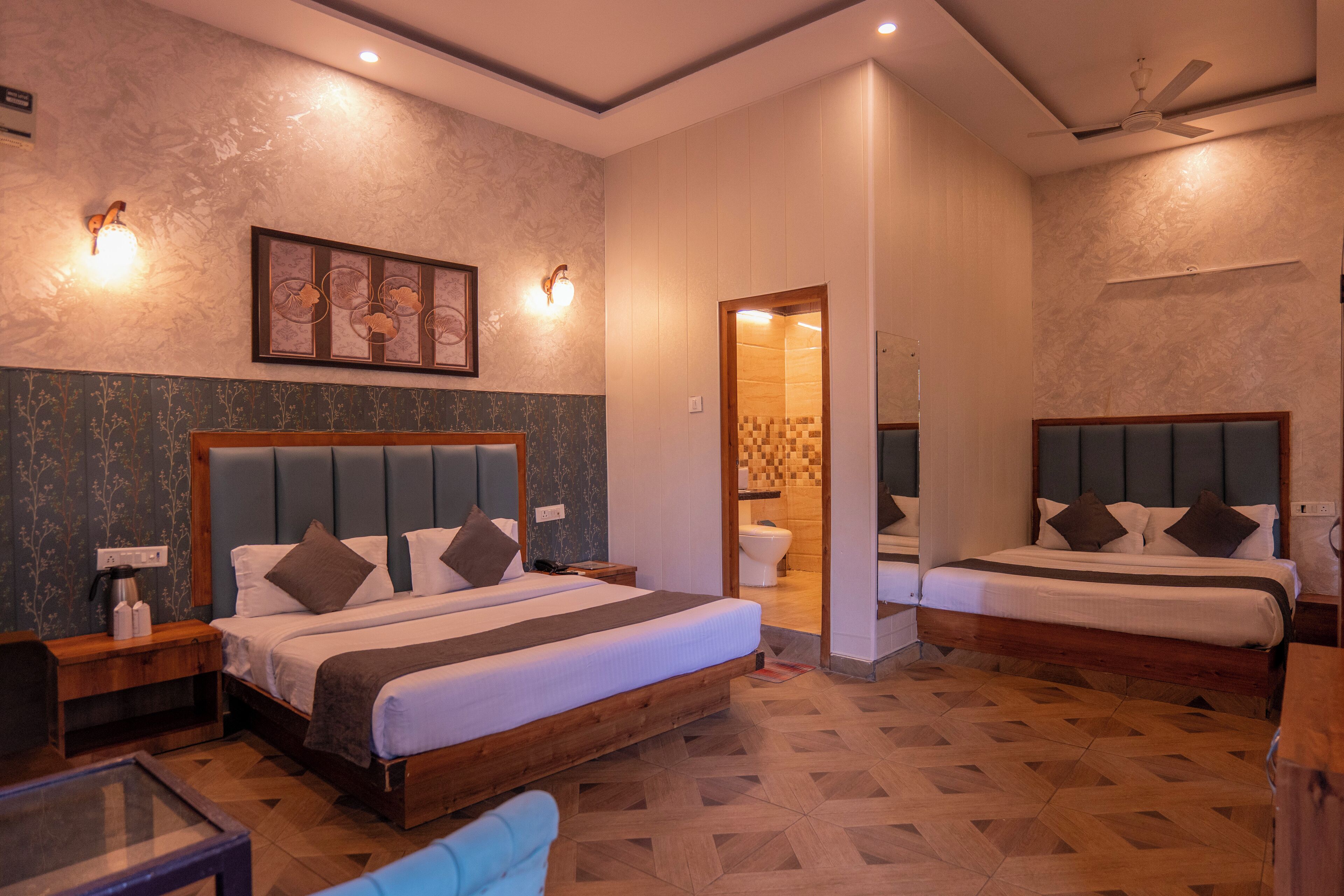 Family Studio Suite, Garden View, Ground Floor | Individually furnished, desk, laptop workspace, free WiFi