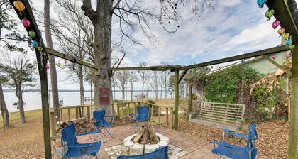 Dock Access On-site: Peaceful Lake Eufaula Retreat