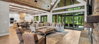 26 Acres! Lakefront Monkey Island Home w/ Hot Tub