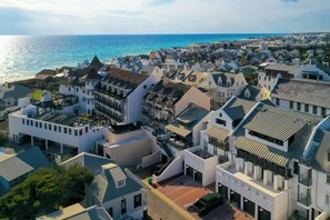 Exterior - Main St. Getaway | Downtown Rosemary Condo Perfect for a 30A Getaway, 3 Bikes (Rosemary Beach)