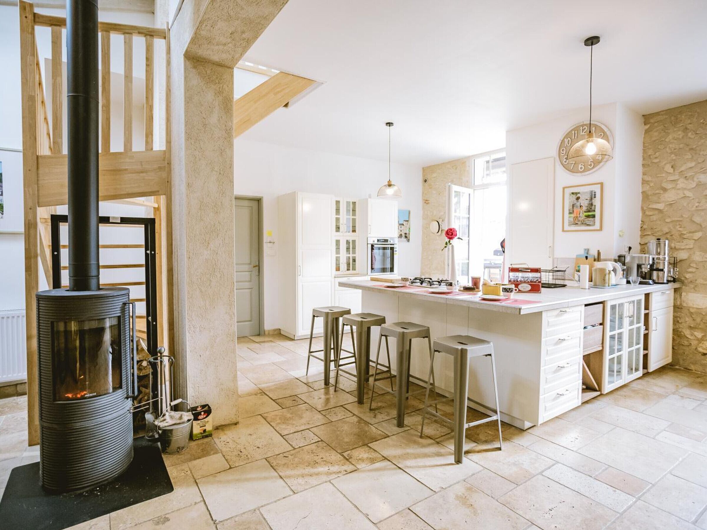 Fridge, dishwasher, toaster