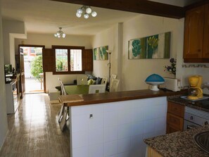 Interior - Family Home Steps from the Beach with Private Pool in El Verger (Vergel)