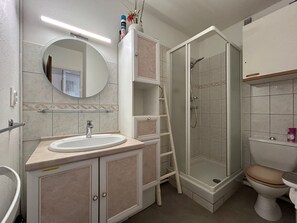 Bathroom - 4-pers Apartment near Beach with Garage (Argelès-sur-Mer)