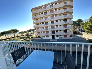 Outdoor dining - Apartment for 4, balcony sea view (Argelès-sur-Mer)