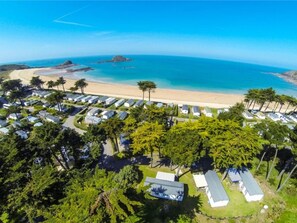 Beach - Mobile home with terrace in Saint-Coulomb (Saint-Coulomb)