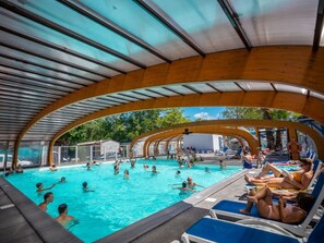Pool - Comfort Mobile Home 6 People - 3 Bedrooms (Messanges)
