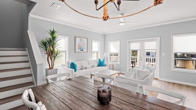 4BR Pet-Friendly Retreat on 30A, Steps from Beach & Pool