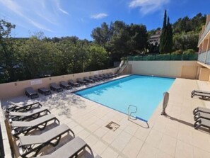 Pool - Spacious mobile home with terrace in Six-Fours-les-Plages (Six-Fours-les-Plages)
