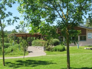 Property grounds - Mobile Home with Terrace in Baudreix - 2 People, 2 Rooms (Baudreix)