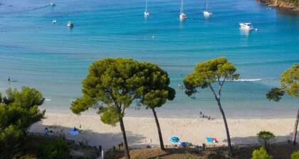 Chalet with Terrace at Camping Saint Jean, 4 People, 2 Rooms