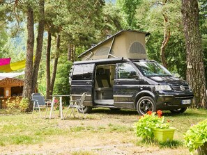 Property grounds - Comfortable mobile home with terrace for 4 people (Séez)
