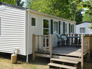 Exterior - Mobile home with terrace for 6 people (Monceaux-sur-Dordogne)