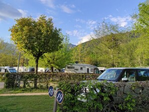 Property grounds - Mobile home for 6 with terrace at Challes-les-Eaux (Challes-les-Eaux)
