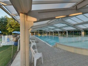 Pool - Family mobile home with terrace, 3 bedrooms for 7 people (Nibelle)