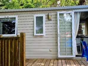 Terrace/patio - Mobile home for 6 people with terrace near Nibelle (Nibelle)