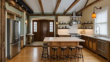 Căn hộ, 2 phòng ngủ | Bếp riêng | Tủ lạnh, lò nướng, dụng cụ pha cà phê/trà, lò nướng bánh mì