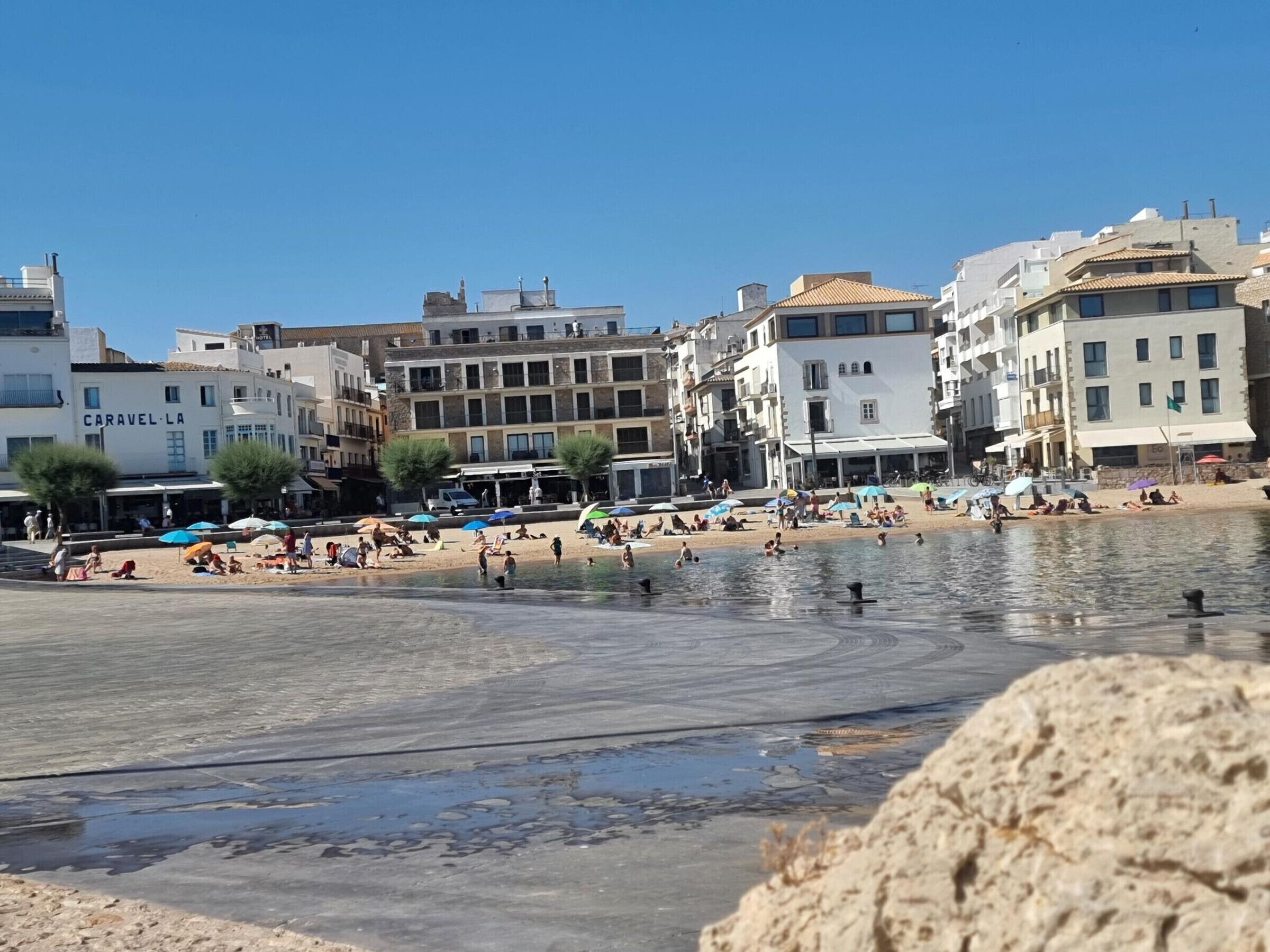Na praia 