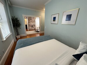 Apartment, 1 Bedroom | 1 bedroom, laptop workspace, iron/ironing board, free WiFi - Exposed Brick Suite 1 Bed/ 1 Bath/ Pullout Sofa 1 Bedroom Apts (Newport)