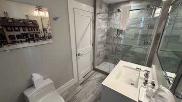 Huis, 1 slaapkamer | Badkamer | Handdoeken, shampoo