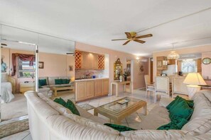 Condo, 2 Bedrooms | Living area - Menehune Shores, #301 2 Bedroom Condo (Kihei)