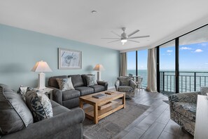 TV - Condo with Ocean Views & Private Balcony, Near Pier (Garden City Beach)